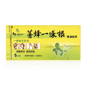 金門 香蜂一條根 精油貼布
